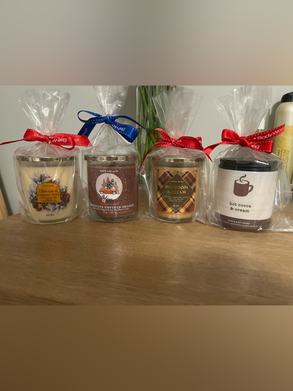 Bath & Body Works Chocolate Covered Orange Small Candle - Brown & White